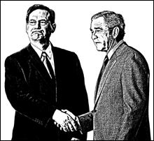 FRIGHTENING: a President whose political party is besmirched by lobbying crimes of historic proportions can foist a right-wing radical onto the nation’s highest court.