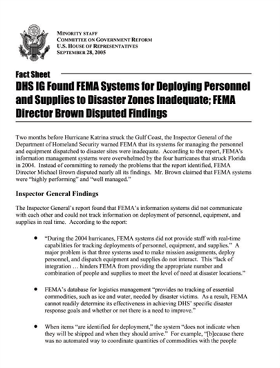 FEMA: Click for two-page PDF FEMA: Click for two-page PDF
