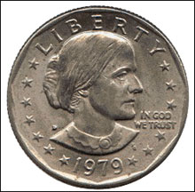 A WOMAN'S WORTH: By 1981, the Anthony dollar joined the Dwight D. Eisenhower dollar coin in currency oblivion. A WOMAN'S WORTH: By 1981, the Anthony dollar joined the Dwight D. Eisenhower dollar coin in currency oblivion.